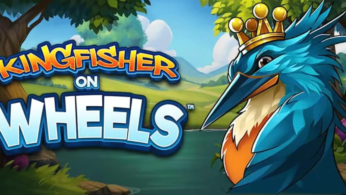 Kingfisher on Wheels स्लॉट गेम का दृश्य